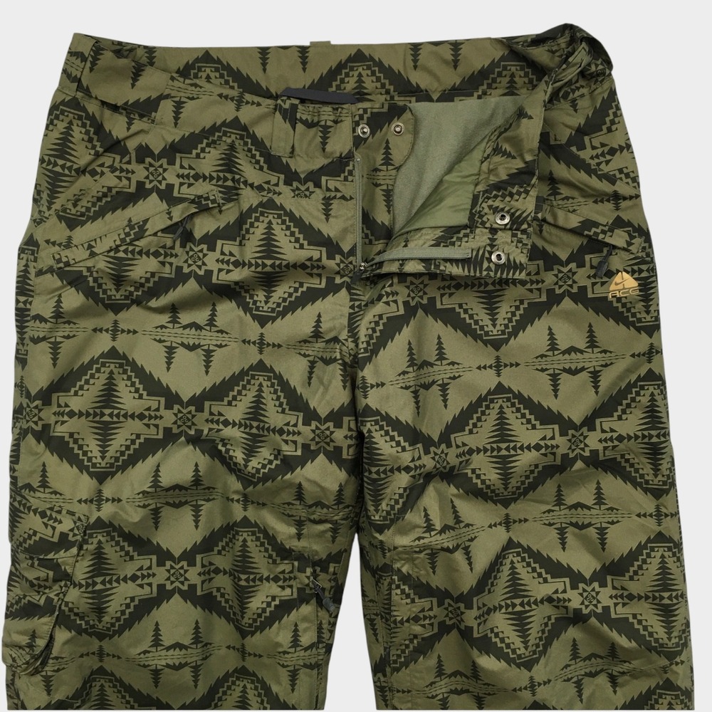 Nike ACG FitStorm Men XXL Aztec Southwestern Print Snow Snowboard Cargo Pants